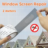 summer anti mosquito mesh fix patch repair tape against mosquitoes insect screen window net door broken hole repair grid sticker