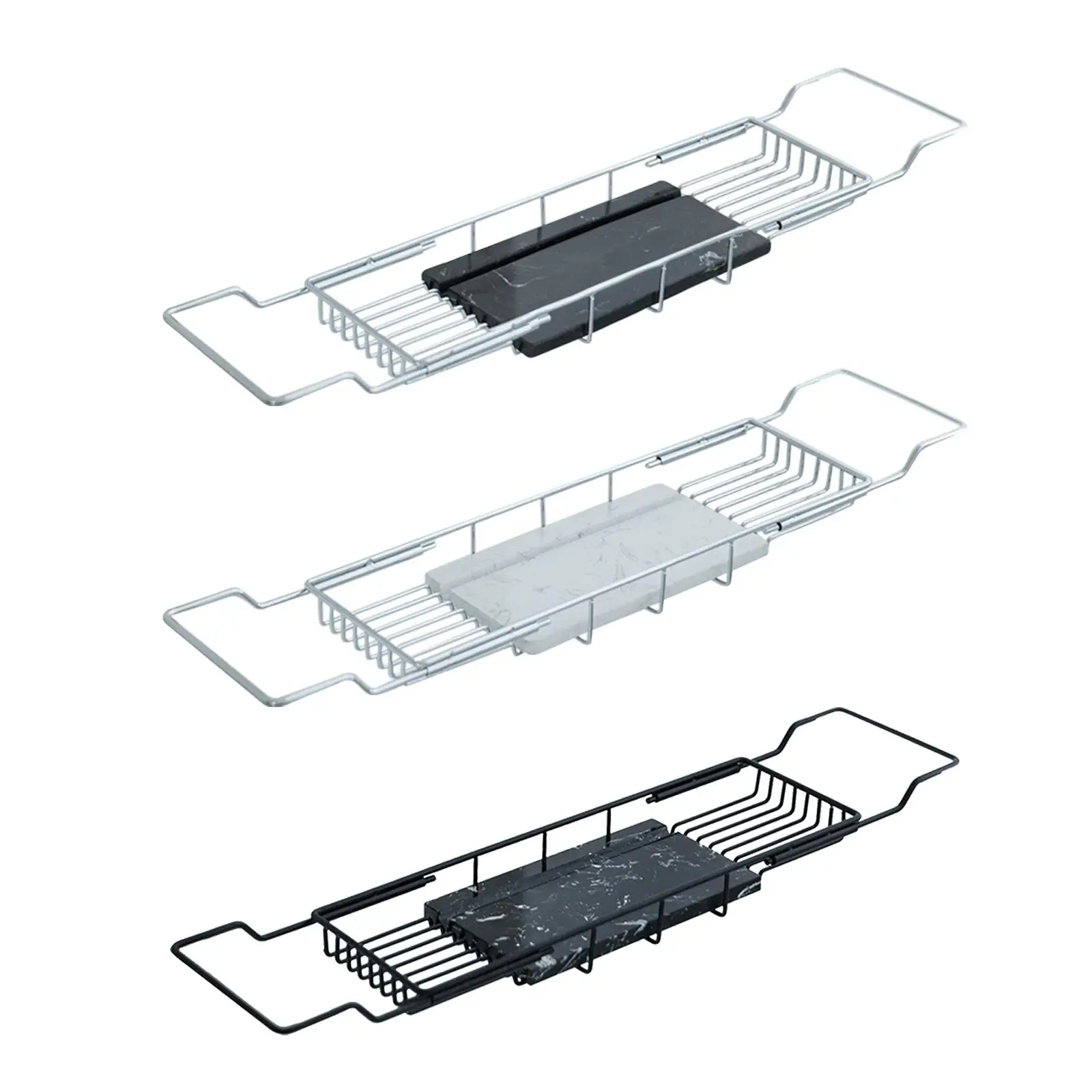 

Bathtub Tray Bath Shelf Storage Rack Multipurpose for Shower Bathtub