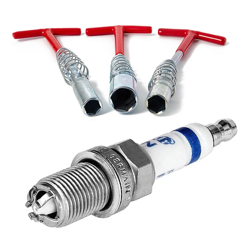 

1Pc Universal 14mm 16mm 21mm Spark Plug Removal Tool Wrench 360 Degree Spark Plug Removal Socket Wrench Auto Repair Tools
