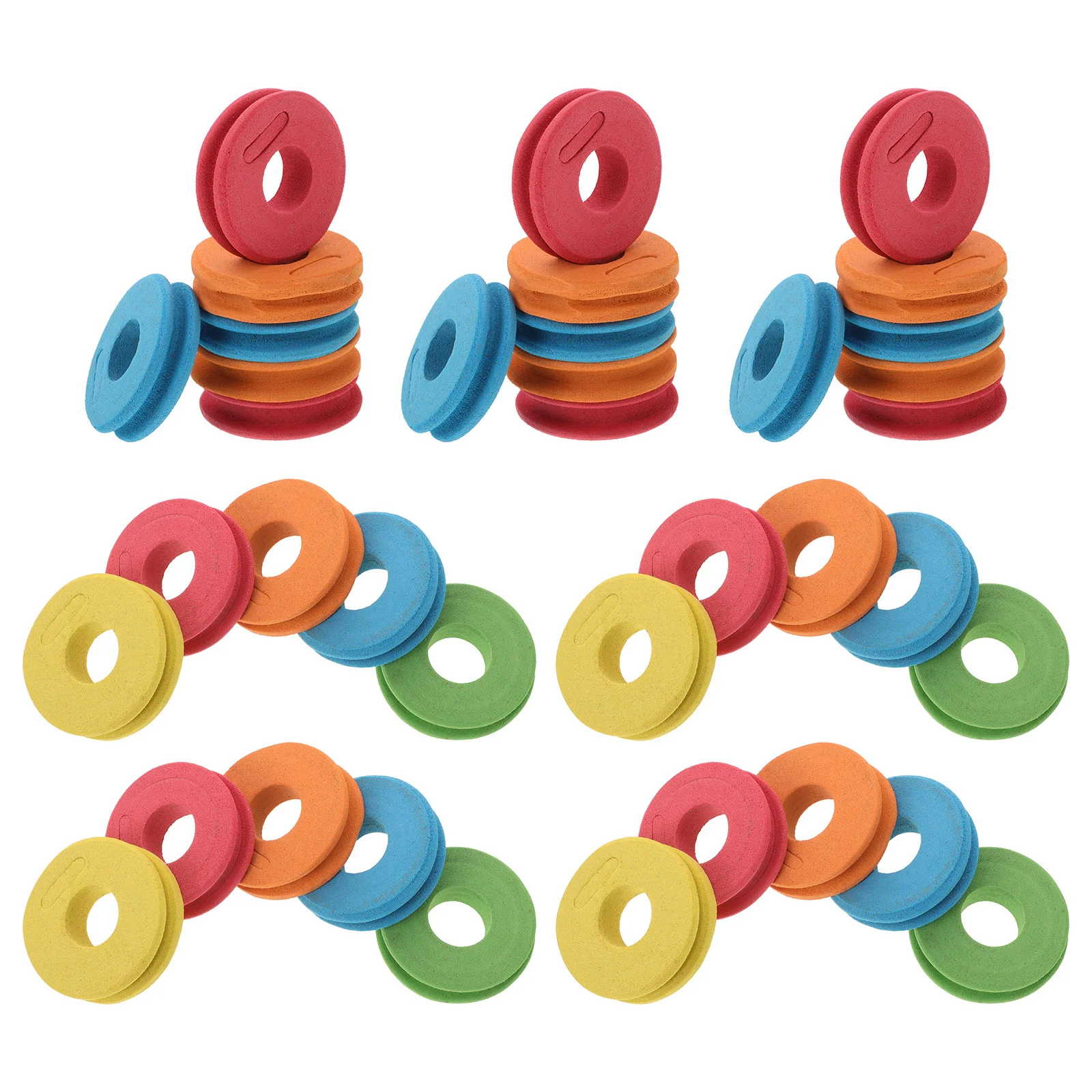 100 шт. катушки для лески круглая форма рыболовные снасти (разноцветные)