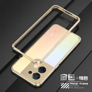 For OPPO Reno 8 Pro Case Metal Bumper Shockproof Aluminium Frame With Camera Protector Cover For Reno8 For OPPO Reno 8 Pro Case Metal Bumper Shockproof Aluminium Frame With Camera Protector Cover For Reno8