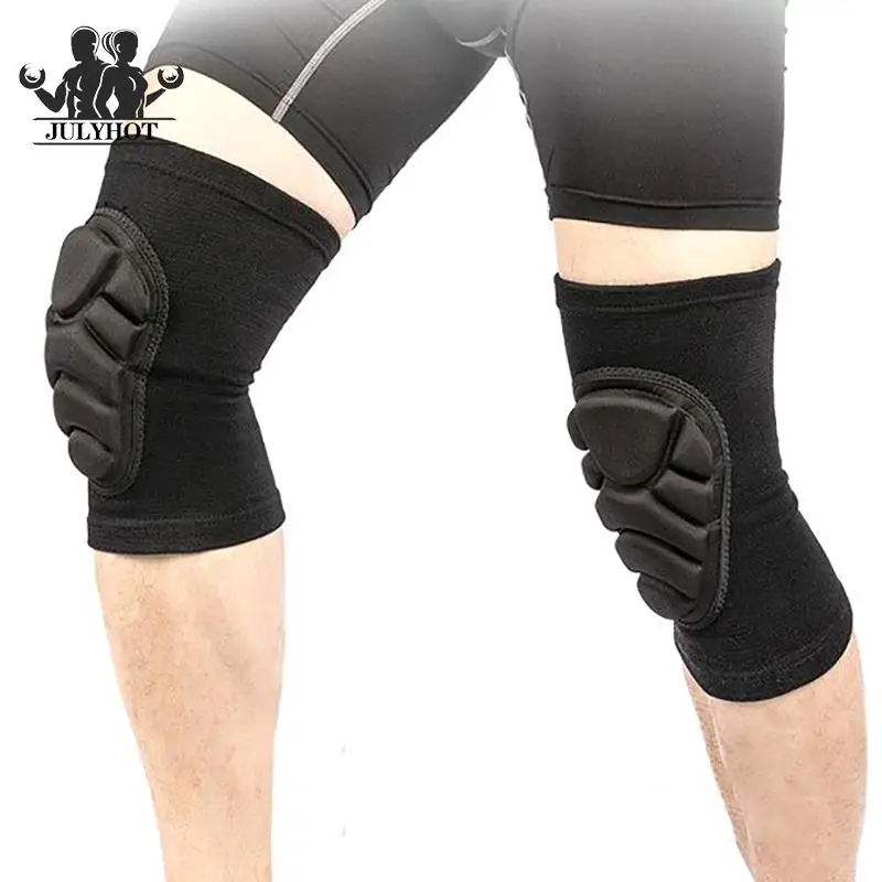 

1 Pair Thickened Protective Foam Knee Pads Sports Fitness Cycling Protection Dancing Knee Brace Elbow Support Protector