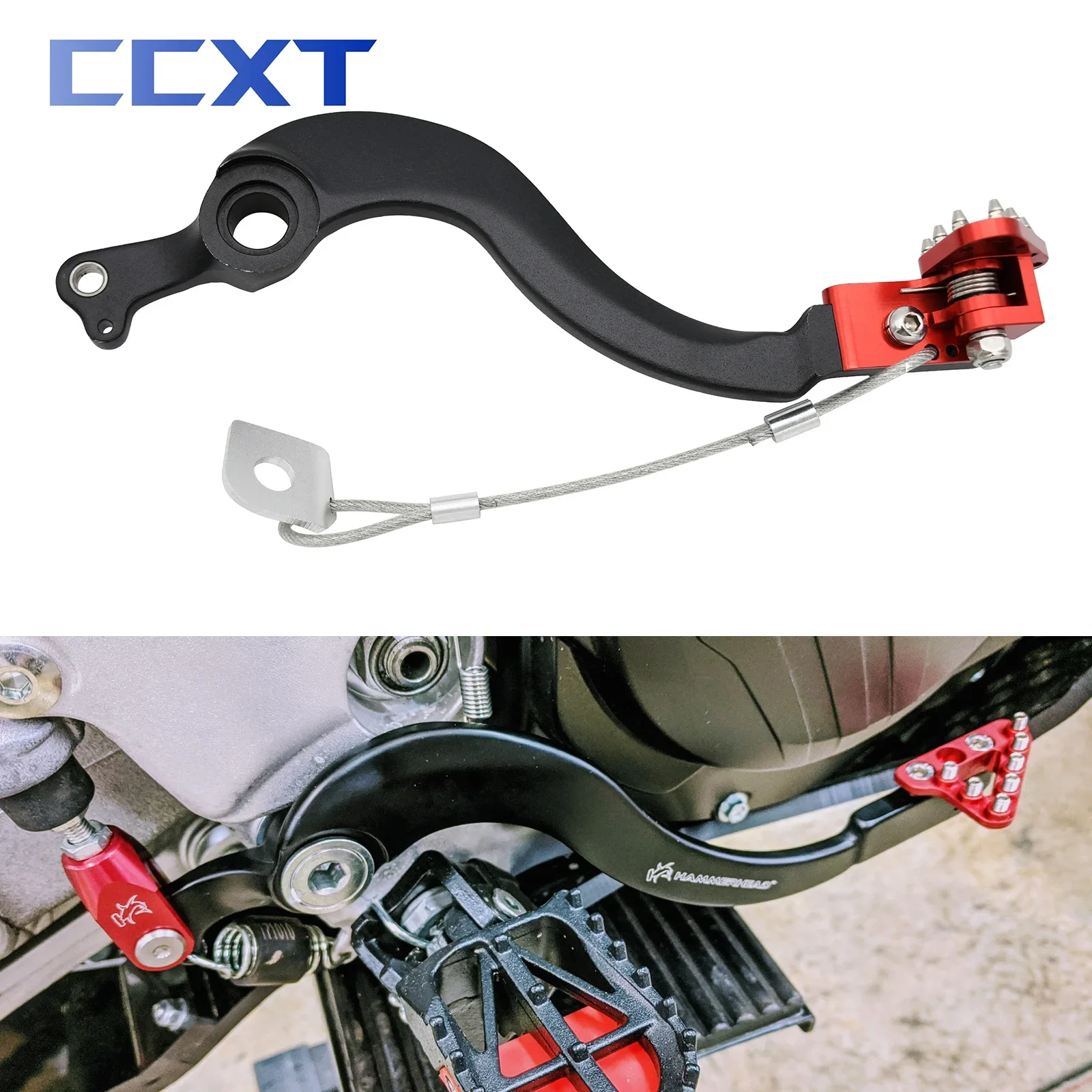 

Motorcycle Brake Pedal Forged Rear Brake Pedal Lever For Honda CRF450RX CRF450R CRF250R CRF 250 450 R RX 2002-2018 2019 2020