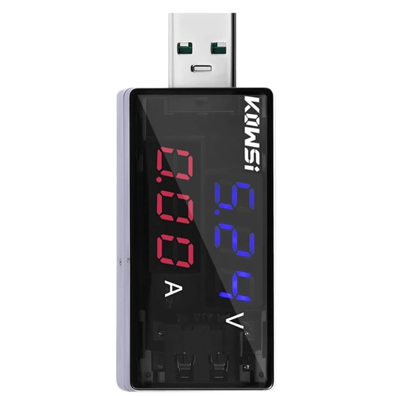 

Dual USB Power Meter Testers Mobile Power Charging Current Voltmeter