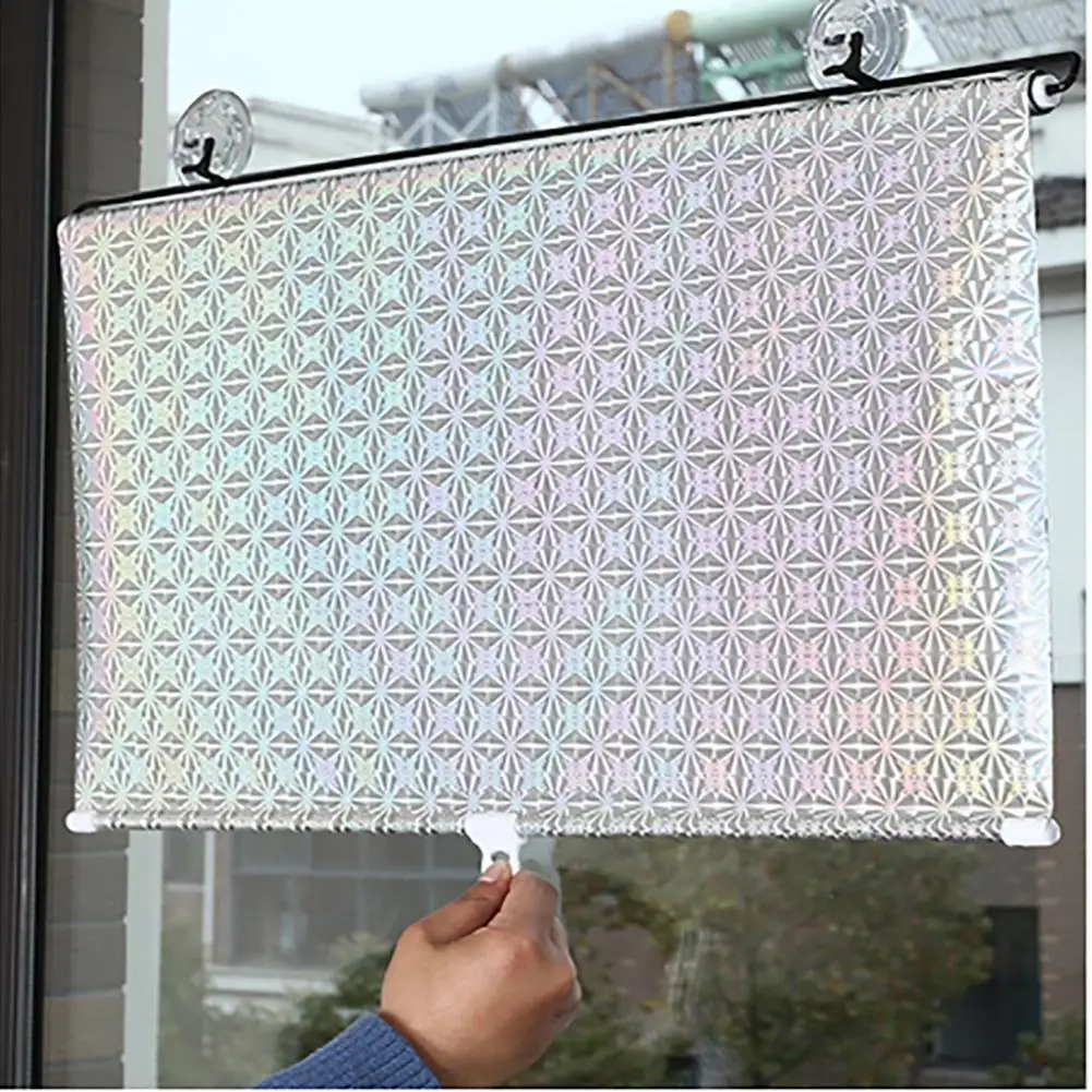 

Blackout Blind Shade With Suction Cups Roller Window Shades Temporary Portable Window Cover Curtain 49.12 x 22.79 Inches