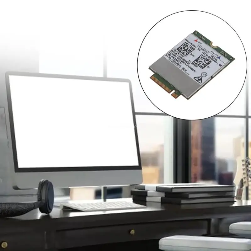 РАЗБЛОКИРОВАННЫЙ модуль LTE ME906S-158 NGFF-M2 с 2 антеннами беспроводная карта для Telecom4G