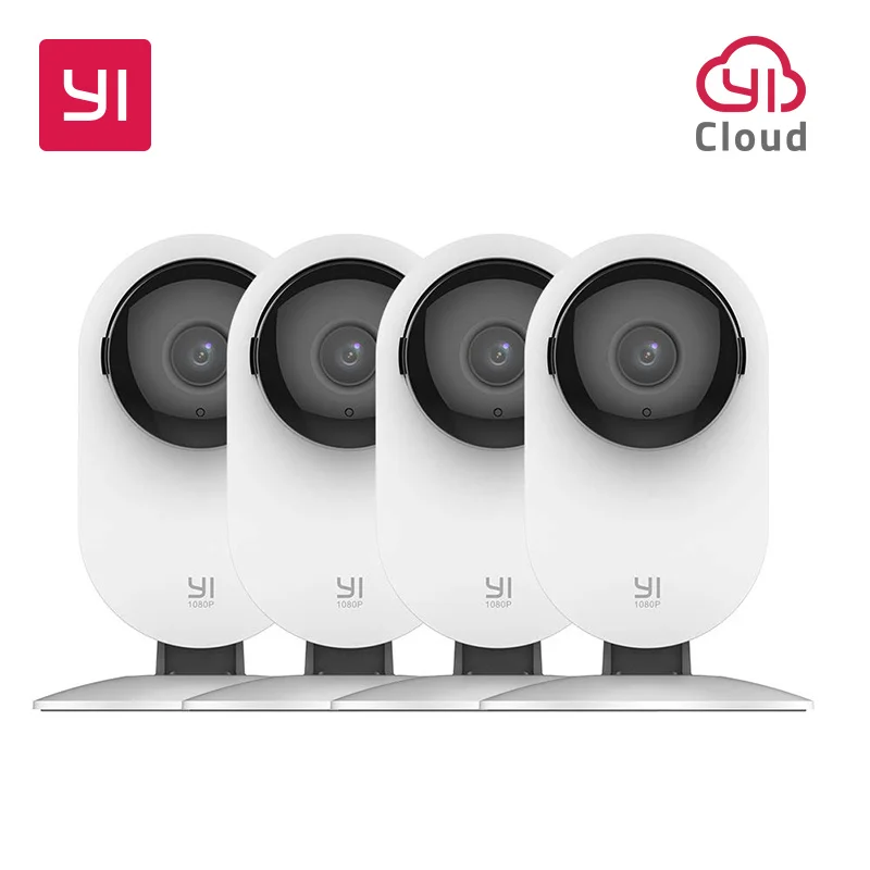 Беспроводная IP-камера YI Home 1080P 4 шт./комплект | Безопасность и защита