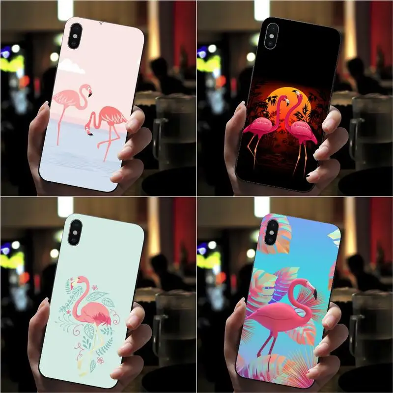 

Flamingo Phone Case For Xiaomi 11 10 12Spro A2 A2lite A1 9 9SE 8Lite 8explorer F1 Poco 12S Ultra Cove