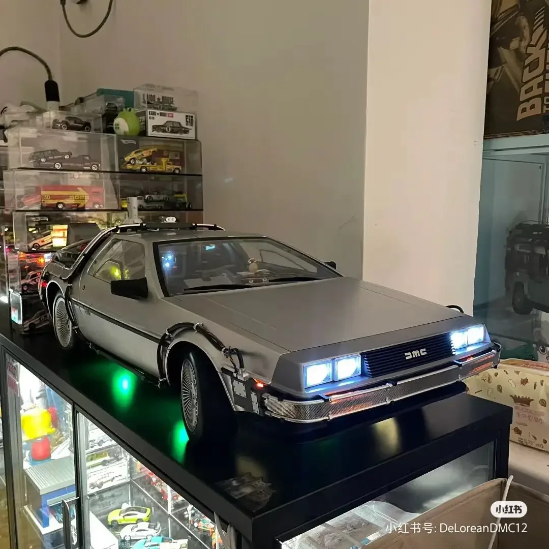 72 см Ht 1/6 MMS636 Back-to-future II - масштаб Delorean Time Machine Коллекционная машина Рождественские