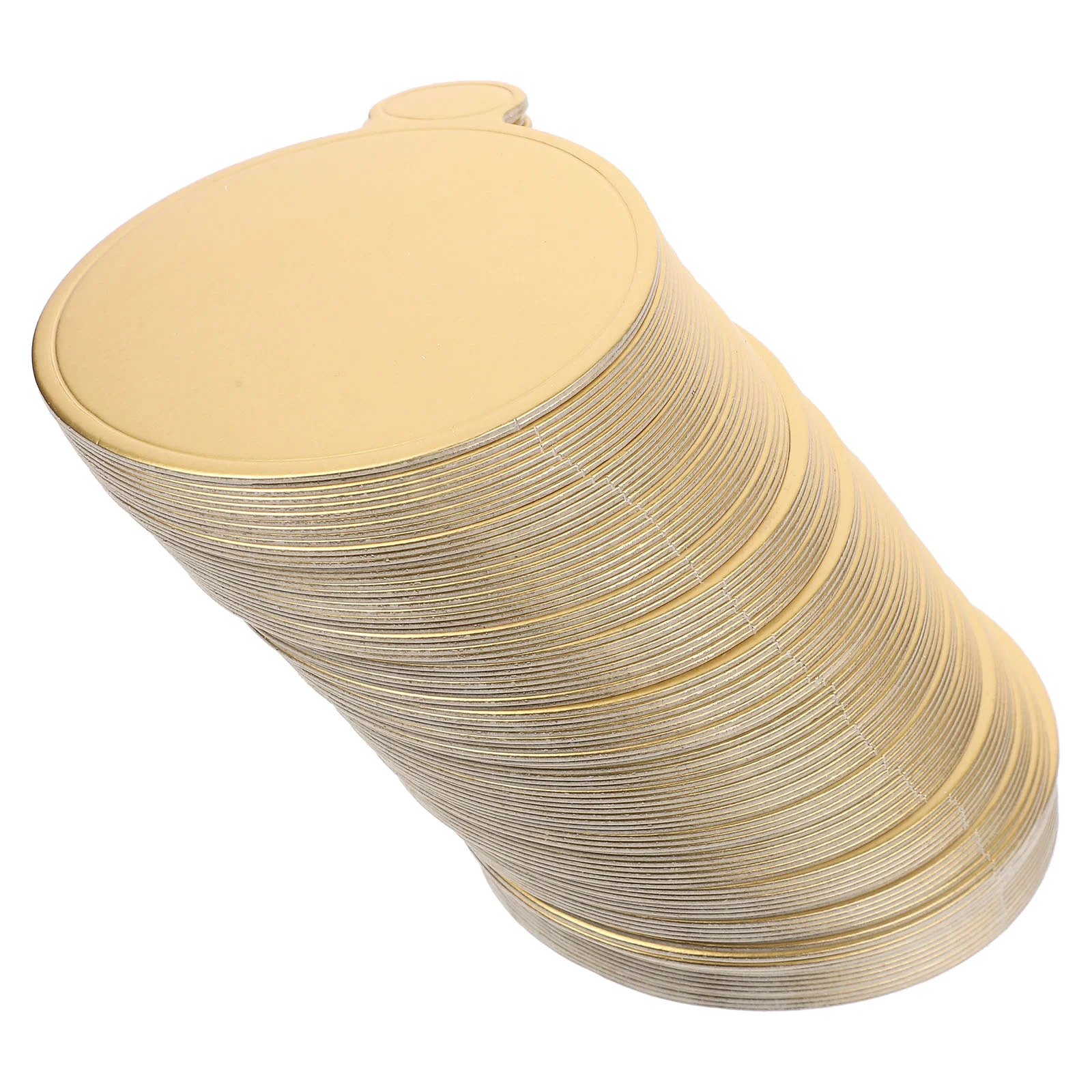 

100 Sheets Cake Base Birthday Toppers Cakes Mini Cake Boards Round Gold Cake Boards Circle Cardboard Bases Paper Pie Holder