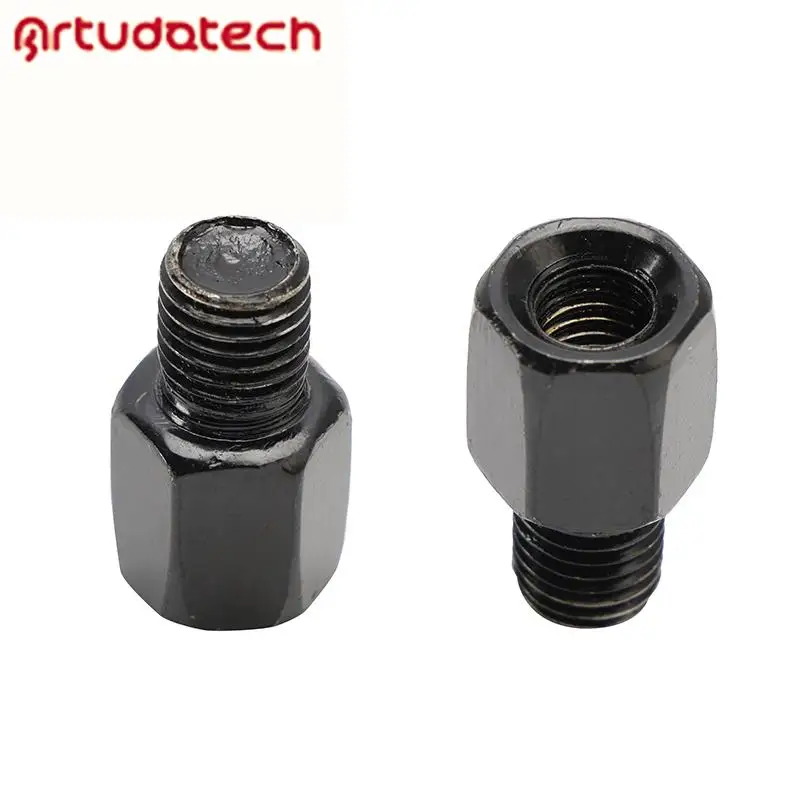 2 универсальных адаптера для зеркал мотоциклов скутеров 8 мм стандарт на 10