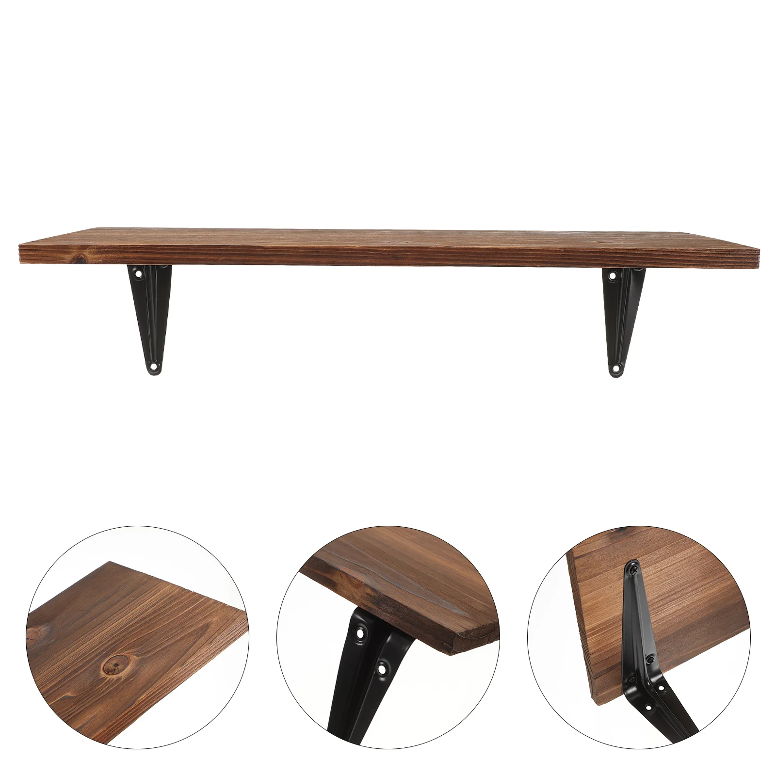 

3pcs Floating Shelves Wall Shelves Rustic Floating Shelves Wall Mounted Shelves Living Room Wall Shelves