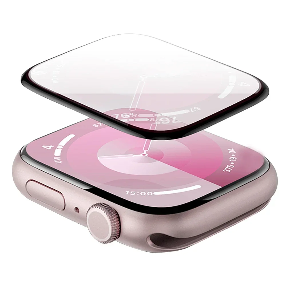 Защитная пленка для экрана Apple Watch Ultra-2 49 мм 41 45 40 44 из закаленного стекла с