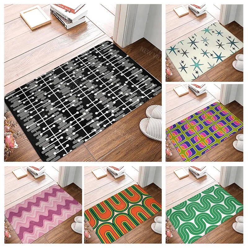 

Противоскользящий коврик для ванной комнаты, придверный, винтажный