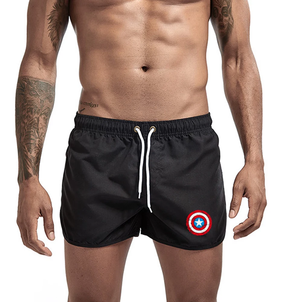 

Swimsuit Beach Quick Drying Trunks For Men Swimwear sunga Boxer Briefs zwembroek heren mayo Board shorts Fast Dry Trunks Gym