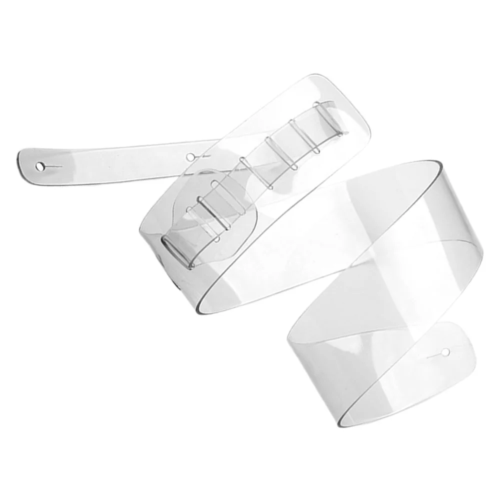 

Transparent Guitar Strap Adjustable Guitar Strap Belt for Acoustic Folk Classic Electric Guitars Ukulele Parts ( Transparent )