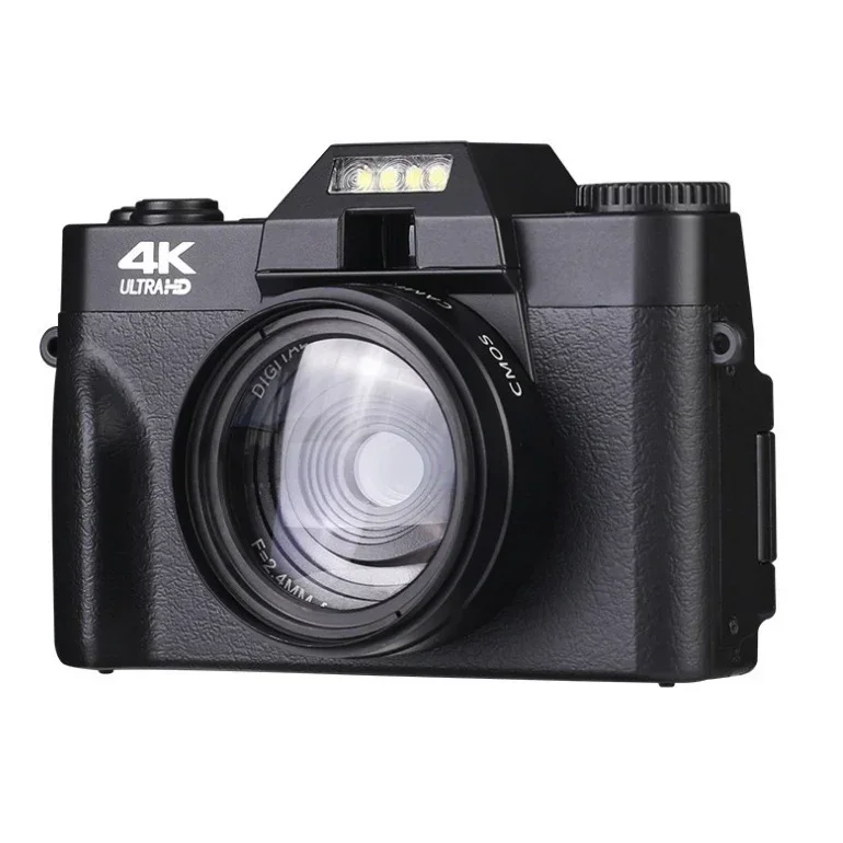 Автофокус 180 градусов откидной экран 48 МП 16-кратный зум 4K Full HD лучшая цифровая