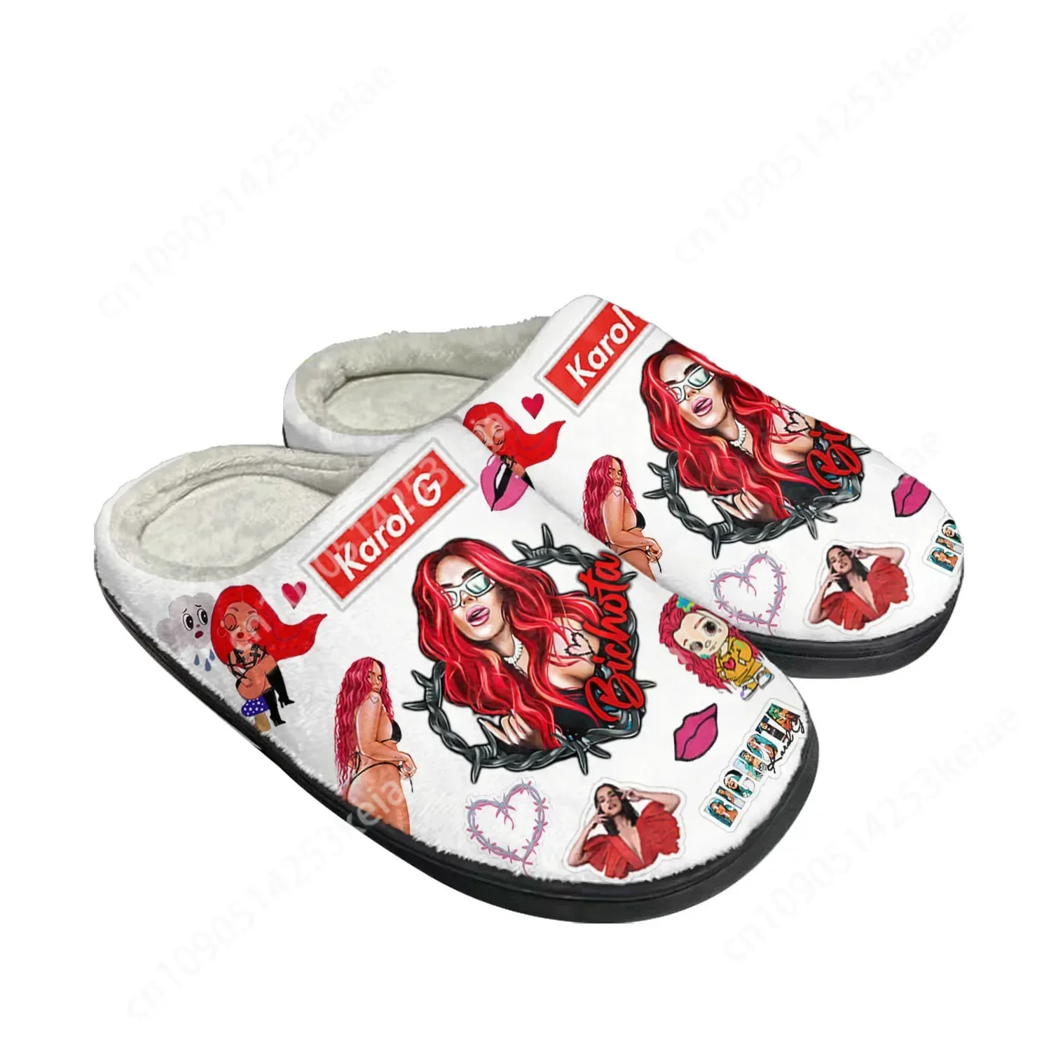 Домашние хлопковые тапочки Karol G Bichota мужские и женские термодомашние обувь