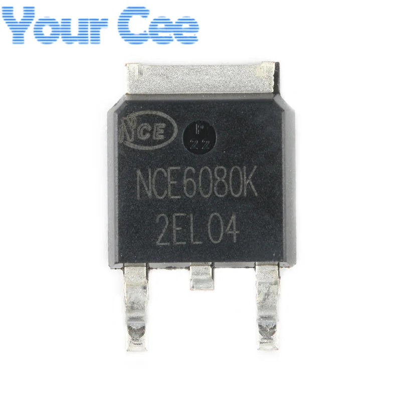 

10PCS NCE6080K TO-252-2 60V/80A N-channel MOS трубка с полевым эффектом