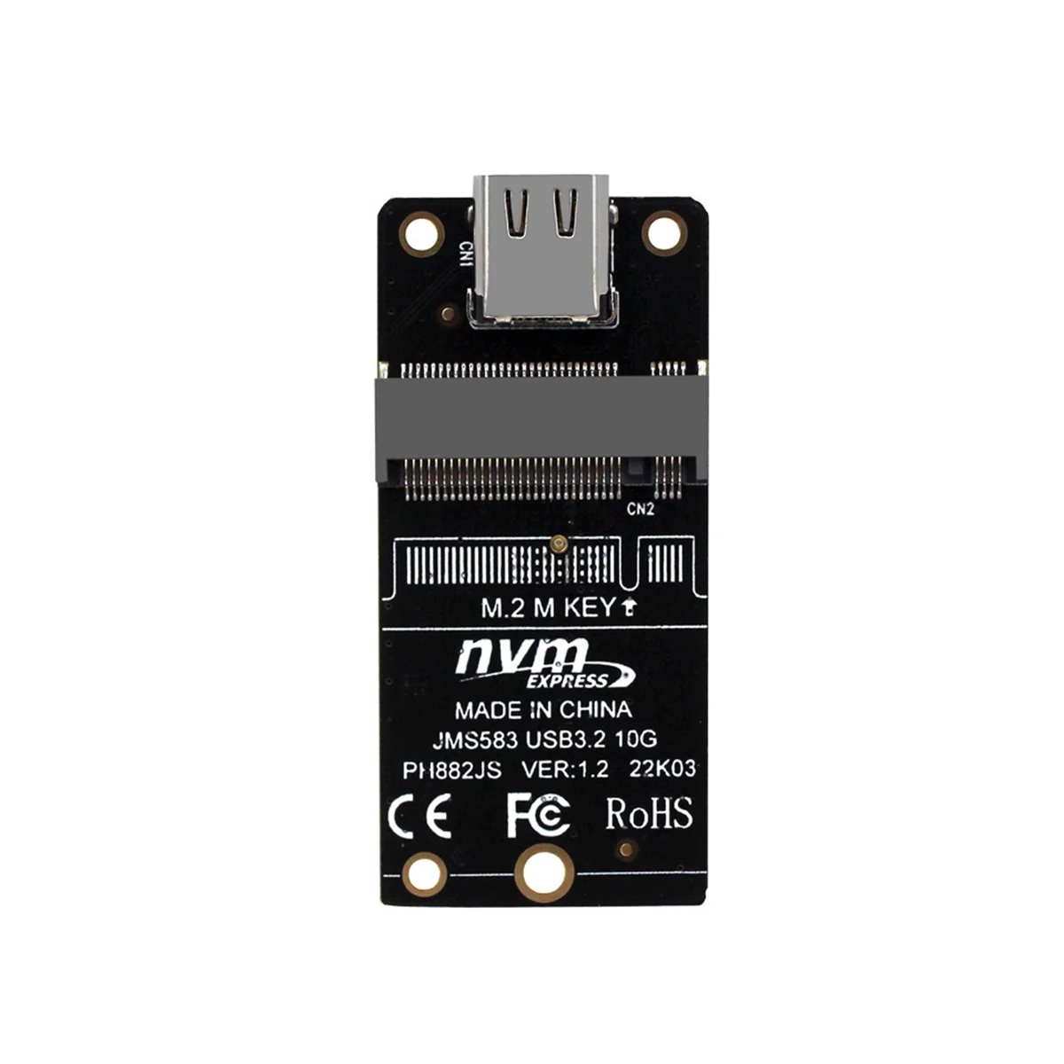 

Адаптер Женский на M.2, адаптер NVME SSD, корпус NVMe M.2 на USB 2230 Type-C, поддержка M.2 SSD 2242 2260 2280