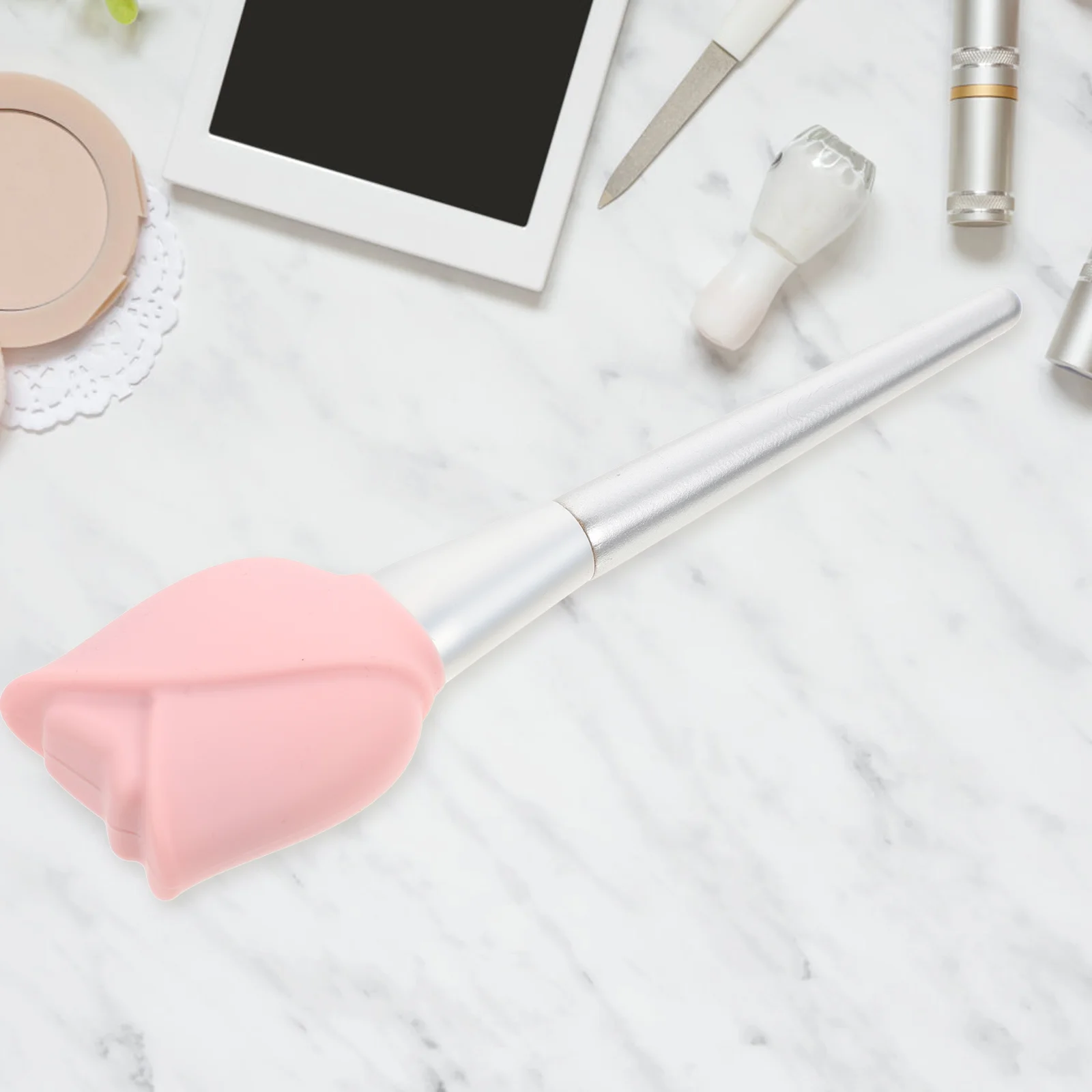 Тримач для кистей макияжа чехол защитные чехлы силикагель путешествий