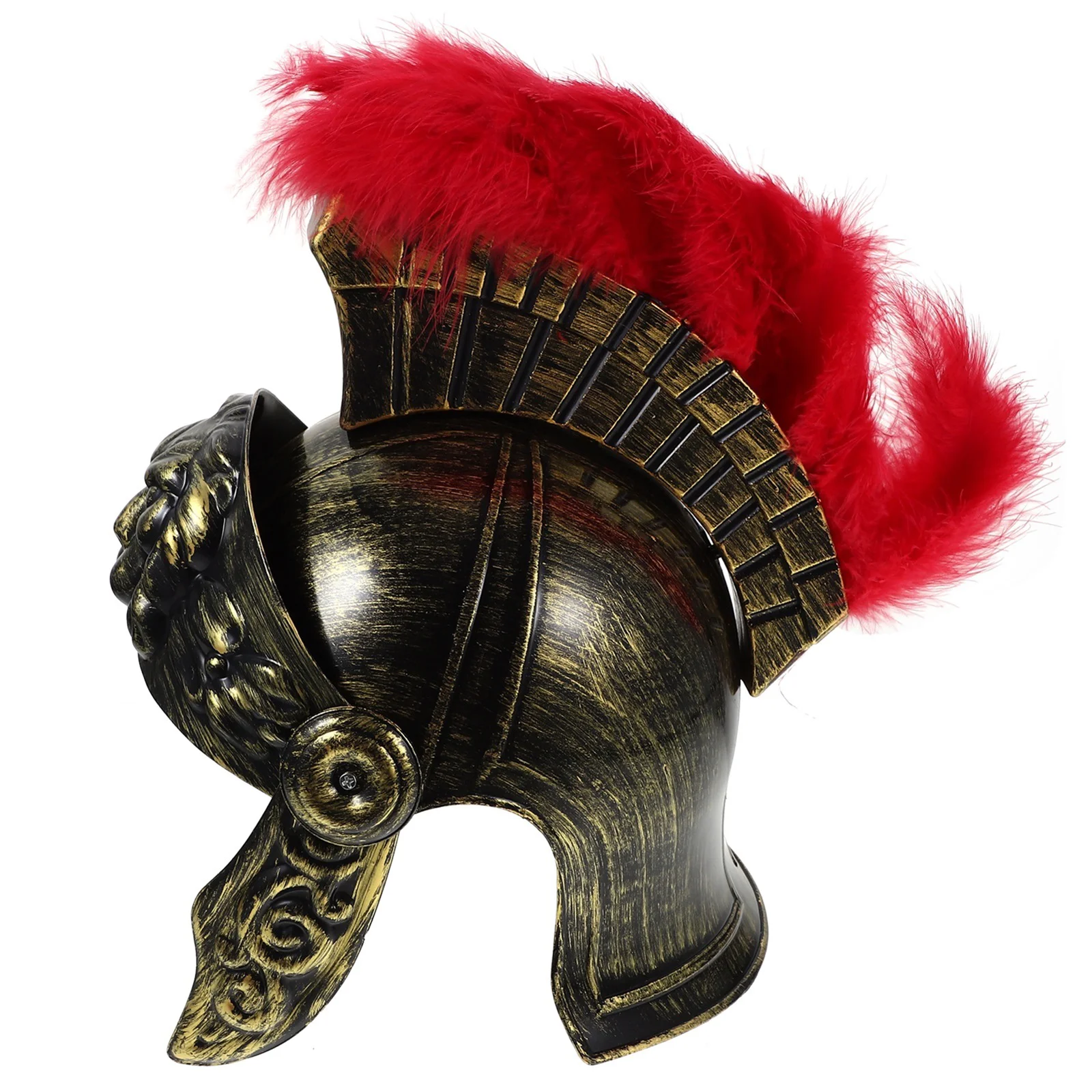 

Samurai Hat Men Gladiator Viking Middle Ages Costume Adults Roman Warrior Soldier