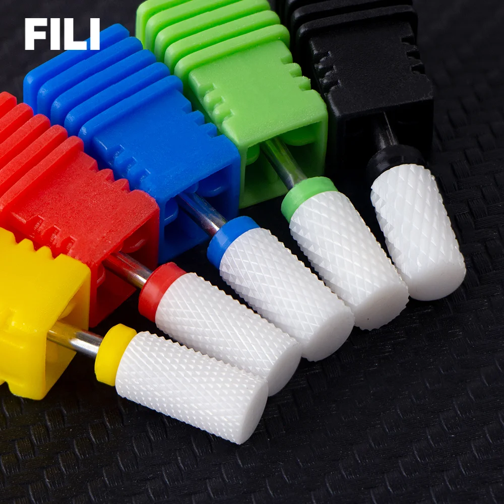 

Сверло для ногтей FILI, керамическое Фрезерное устройство, Фрезерное устройство для электрической машинки для маникюра, оборудование для диз...