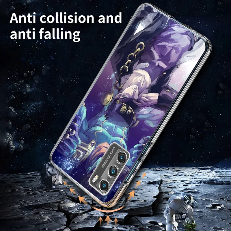 Чехол для телефона JoJo Bizarre Adventure Huawei P40 P30 P20 P10 Lite Mate 20 10 Pro P Smart Z Y5 Y6 Y7 Y9