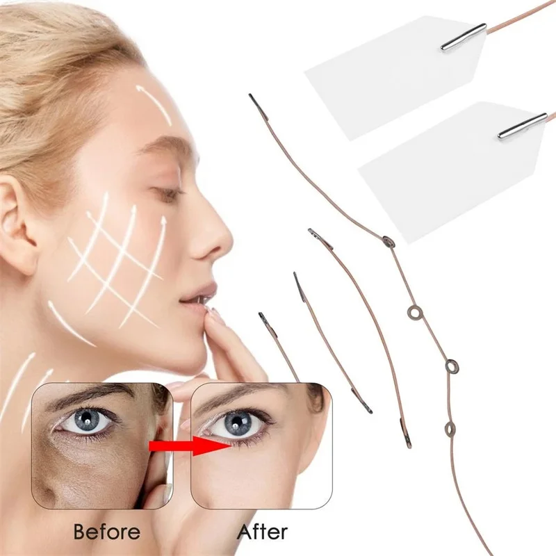 

16/40 шт., невидимые V-образные наклейки для области шеи и лица