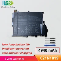 ugb new c21n1819 battery for asus vivobook 14 x420u a420ua f420ua r459ua 7 7v 38wh