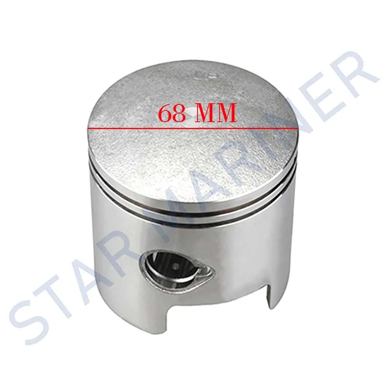 3C8-00001 Набор поршней STD с кольцом 3C8-87123 для подвесного мотора Toahtsu 2T M40D 40HP Mercury Mariner