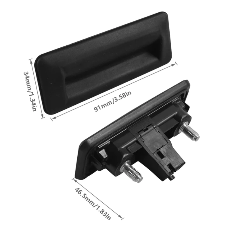 5E0827566 Задний замок багажника переключатель открывания задняя дверь для Rapid Fabia J60F