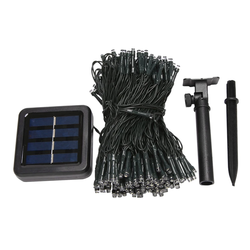 

22 Meters 200 Lights Solar Light String White Light