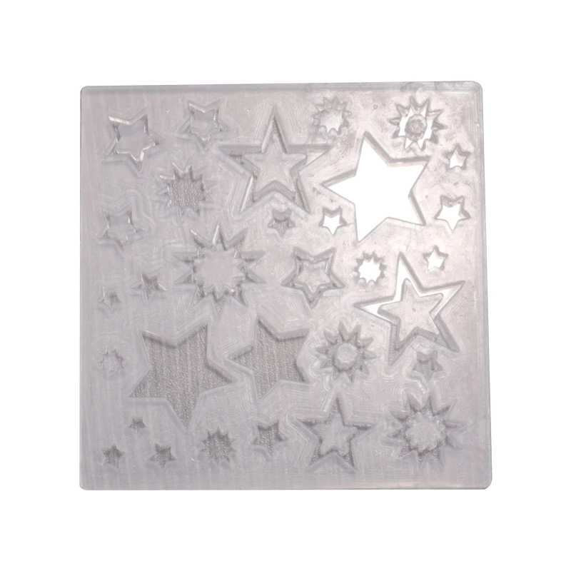 

Shiny Glossy Pentagram Love Moon Keychain Silicone Epoxy Resin Mold DIY Pendant