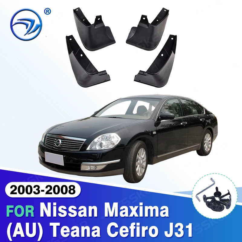 

Брызговики для Nissan Maxima (AU) Teana Cefiro J31 2003-2008