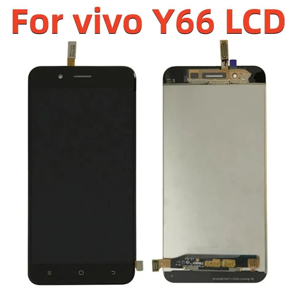 

100% Tested New 5.5 inch Black/White For BBK vivo Y66 Y66L Full LCD DIsplay + Touch Screen Digitizer Assembly Replacement