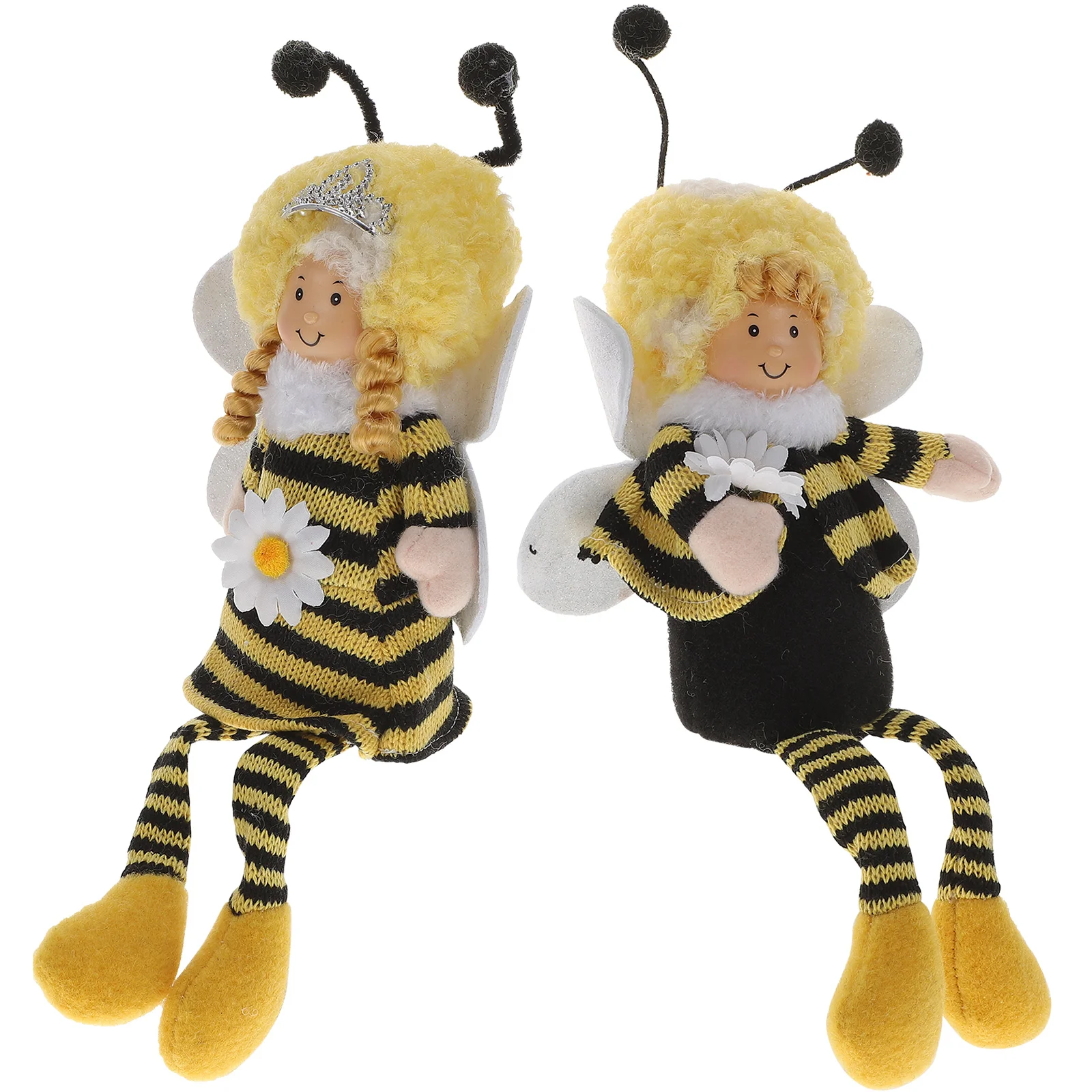 

Stuffed Plush Toy Animal Bumblebee Toys Animals Busy Festival Desktop Decorations Decorative Kids Useful Playthings Throw