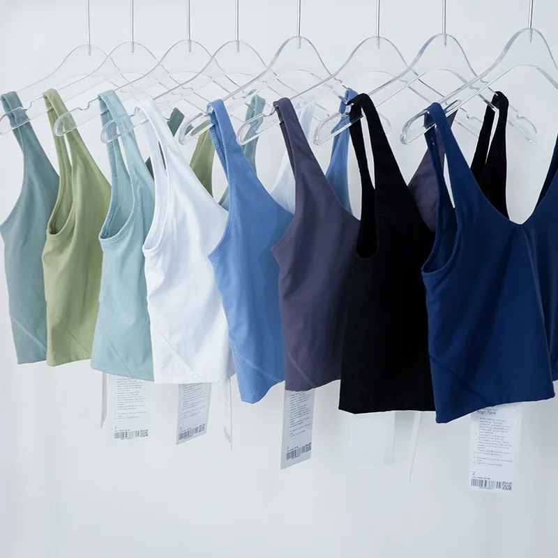 Women NWT Sports Bra Running Vest Fitness Yoga Vest Fitness Vest U-shaped Bra Fitness Jogging With Lined Chest Pad Custom Logo