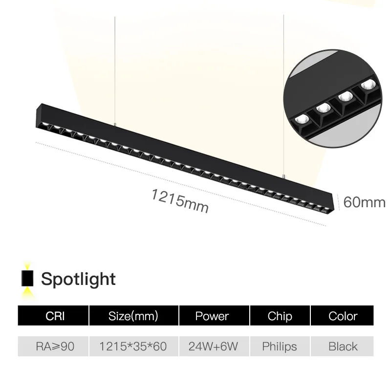 

SCON Линейный подвесной светильник LED