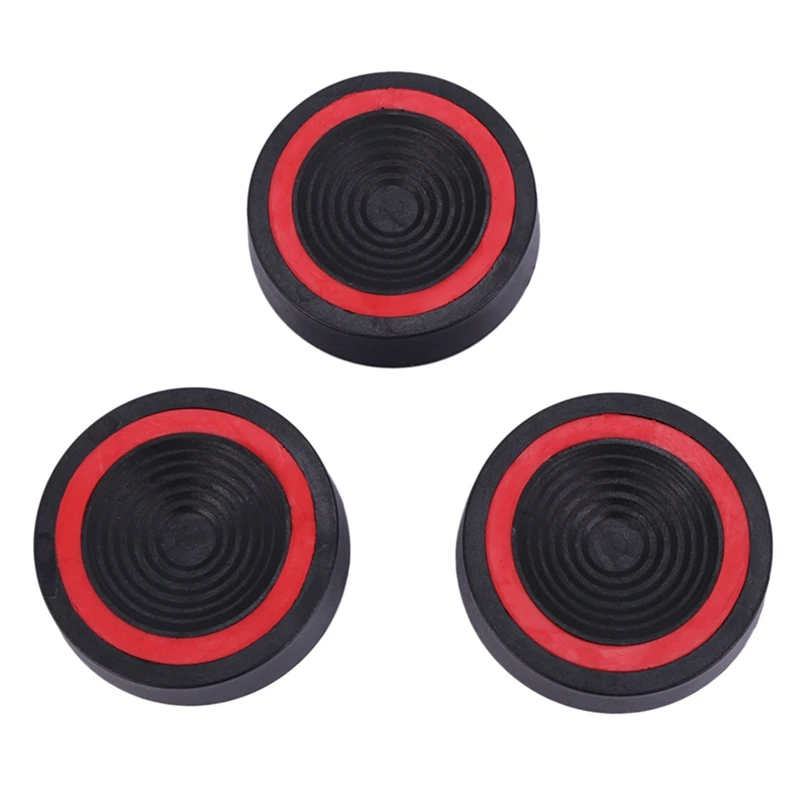 

3 Piece Tripod Foot Pads Heavy Suppression Pads Anti Vibration Dampers Rubber For Telescope Mounts Adapter