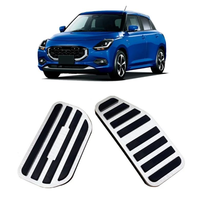 Накладки на педали тормоза акселератора автомобиля алюминиевый сплав для Suzuki Swift