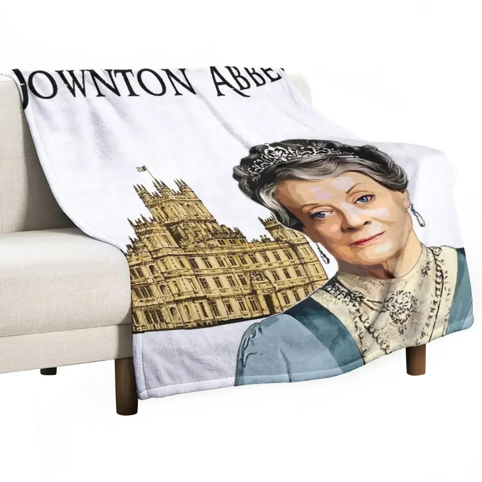 Одеяло нижнее фиолетовое для ползания Downton Abbey Lady мягкие одеяла и