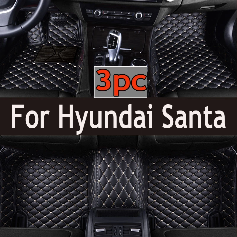 

Автомобильные коврики для Hyundai Santa Fe (FIVE SEAT) 2010 2011 2012, индивидуальные автомобильные подкладки для ног, задняя крышка