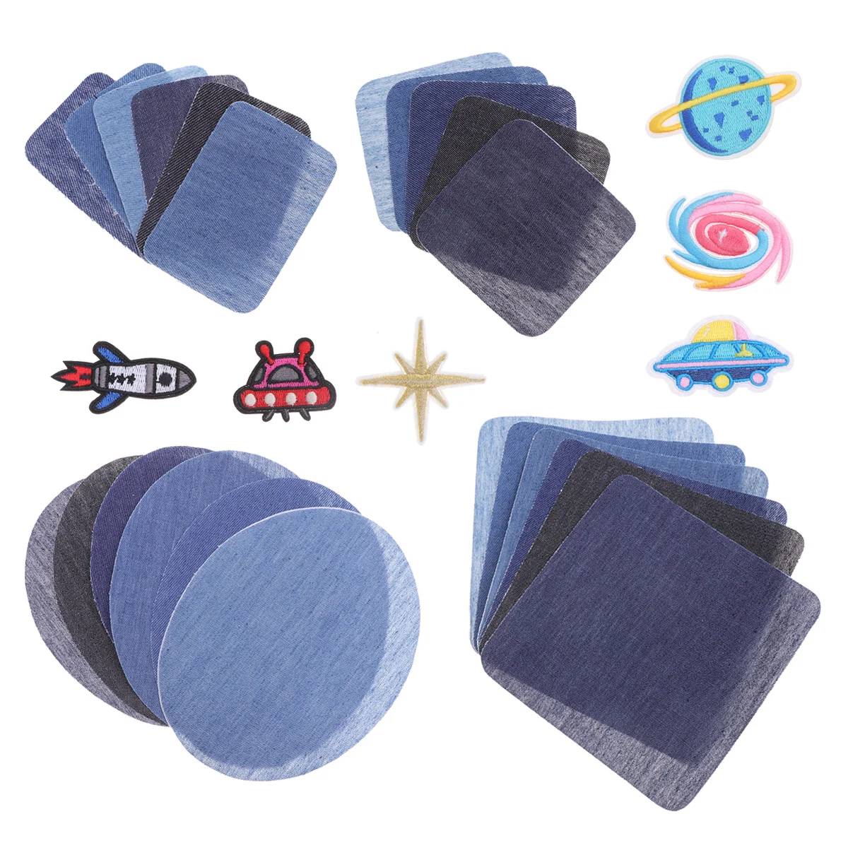 1 комплект нашивок на локоть и колено наклейки свитер рубашка тканевые рукава