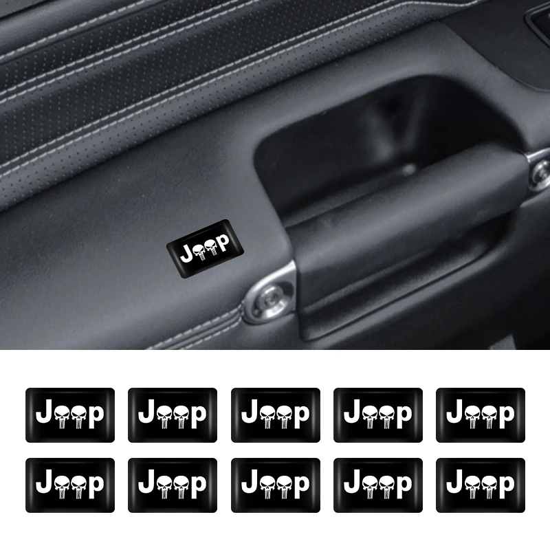 Автомобильные аксессуары квадратные персонализированные наклейки для Jeep Renegade