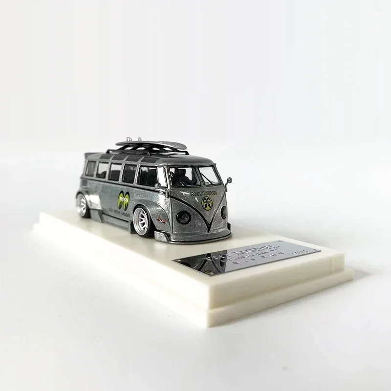 Игрушечная модель автомобиля TNT 1:64 автобус T1 RWB широкий корпус из сплава литье под