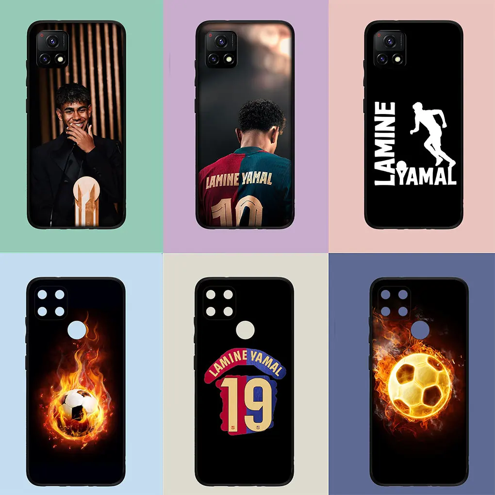 Чехол Football Number No 19 Soccer для OPPO A17 A15 A16 A40 A53 A54 A57 A78 A79 A58 A38 A98 A94 A80 A96 A74 A95 A77 A76 A60