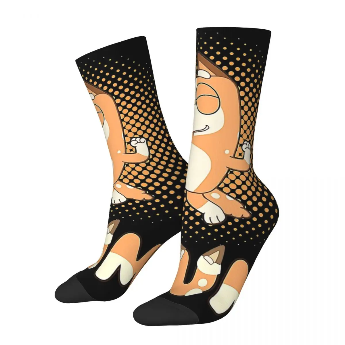 

Blueys Dad Blueys Fathers Blueys Dad Mumm Men Women Socks Cycling Novelty Spring Summer Autumn Winter Stockings Gift