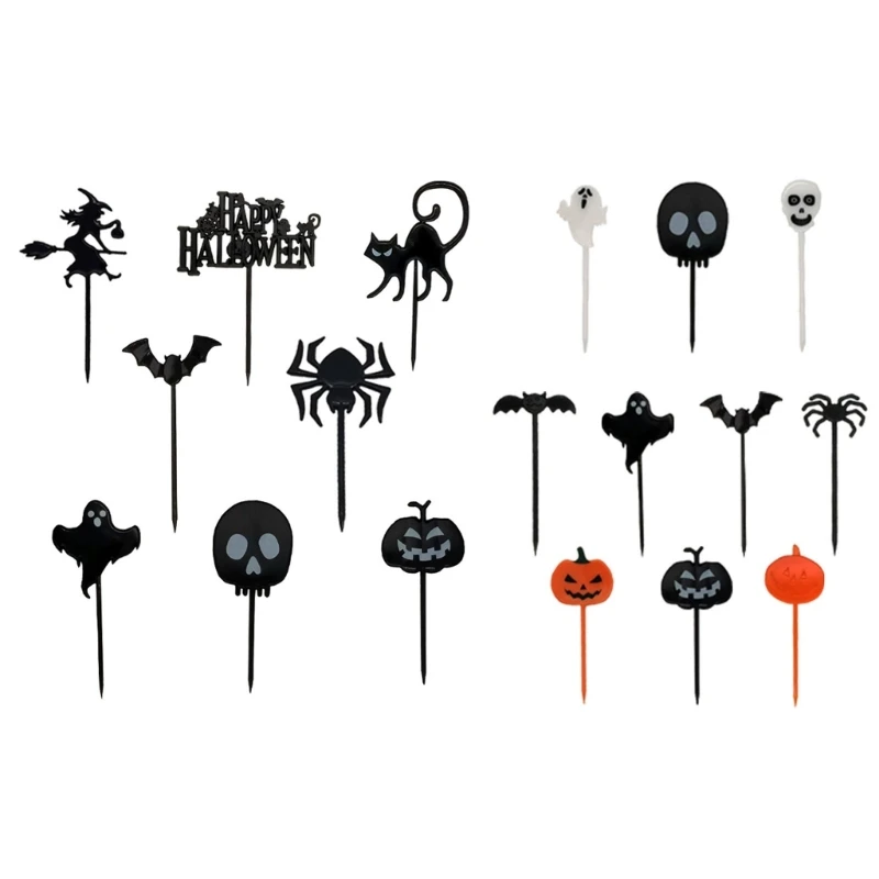 

8/10 шт., медиаторы для торта на Хэллоуин, 448B