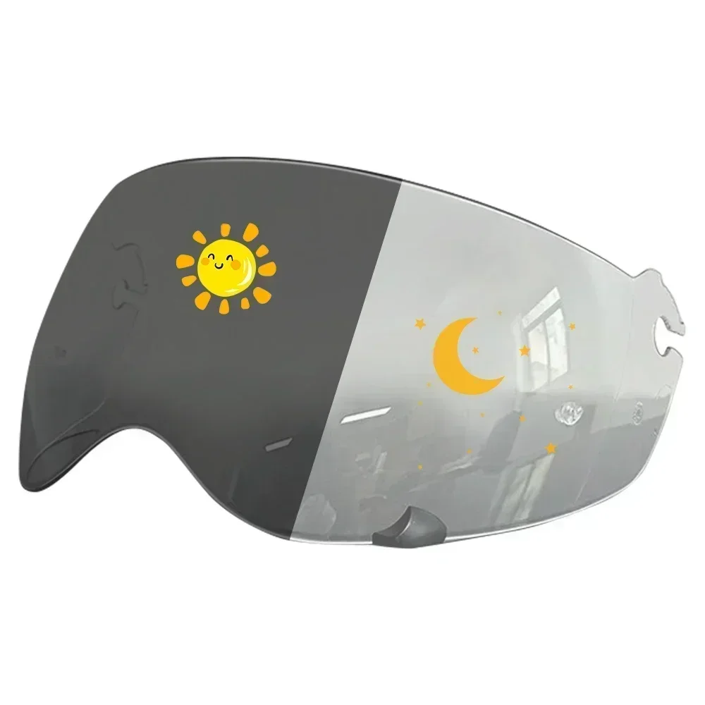 Мотоциклетный фотохромный козырек для шлема Klim Krios Pro очки хромический чайный